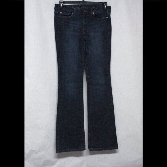 Women's Calvin Klein Ultimate Bootcut Size 28/6 Blue Denim Jeans - Picture 1 of 14